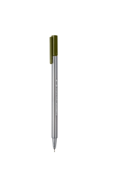 Caneta Triplus Fineliner 0,3mm Verde Oliva 334-57 Staedtler