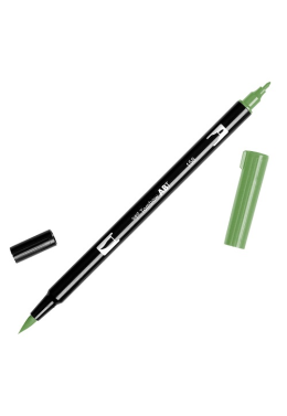 Caneta Pincel 158 Dark Olive Tombow