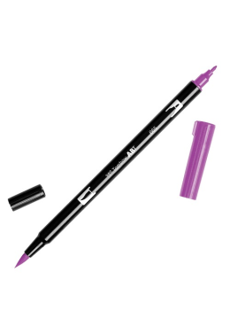 Caneta Pincel 665 Purple Tombow