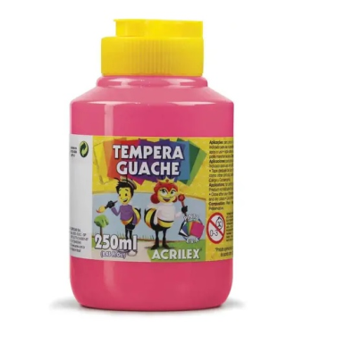 Tinta Guache 250ml 537 Rosa