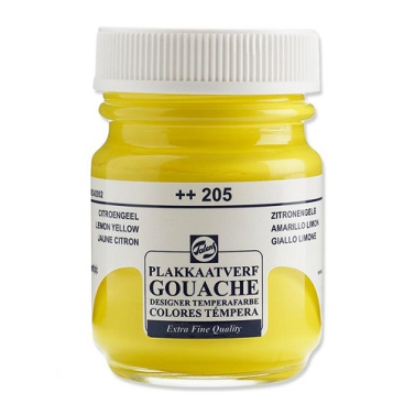 Tinta Guache 16ml 205 Amarelo Talens