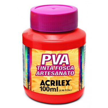 Tinta Pva 100ml 507 Vermelho Fogo