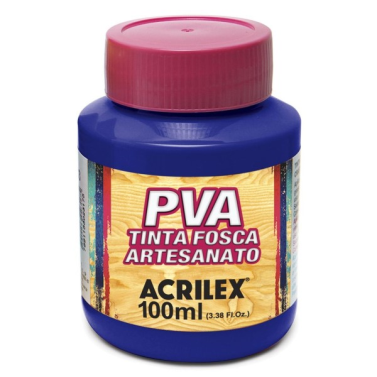 Tinta Pva 100ml 501 Azul Turquesa