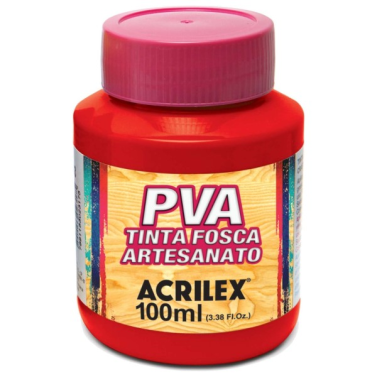 Tinta Pva 100ml 541 Vermelho Vivo