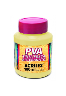 Tinta Pva 100ml 808 Amarelo Bebe