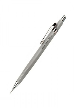 Lapiseira 0,7mm P207 Metalica Prata Pentel