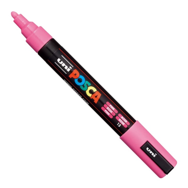 Caneta Posca PC-5M Rosa Uniball