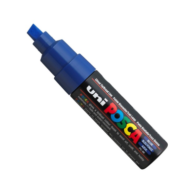 Caneta Posca Pc-8k Azul Uniball