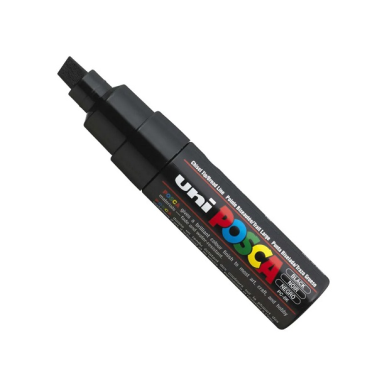 Caneta Posca Pc-8k Preto Uniball