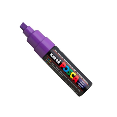 Caneta Posca Pc-8k Violeta Uniball