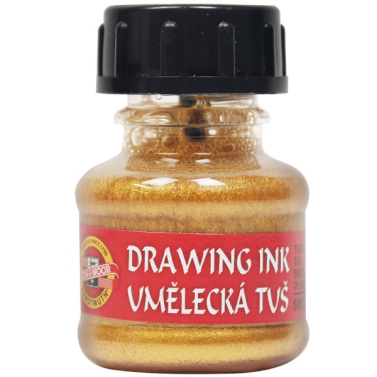 Tinta Nanquim 20ml Ouro 141763