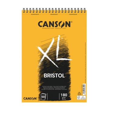 Bloco XL Bristol 180g A3 50fls C31078A022 Canson