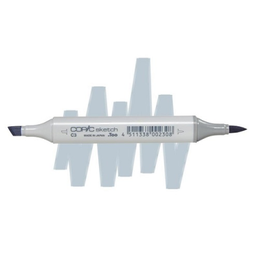 Marcador Sketch Copic C3 Cool Gray