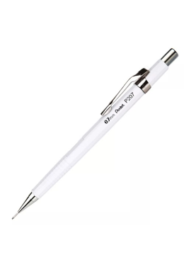 Lapiseira 0,7mm P207 Branca Pentel