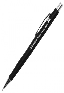 Lapiseira 0,7mm P207 Preta Fosca Pentel