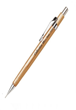 Lapiseira 0,9mm P209 Metalica Dourada Pentel