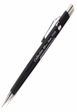 Lapiseira 0,5mm P205 Preta Fosca Pentel
