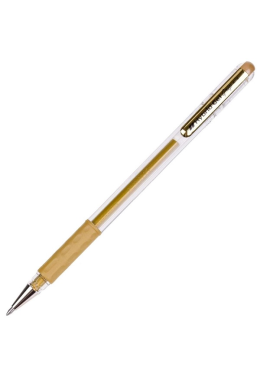 Caneta Gel Ouro Hybrid Grip 0.8 Pentel