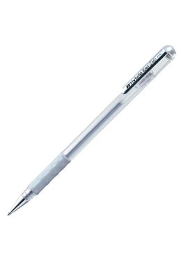 Caneta Gel Prata Hybrid Grip 0.8 Pentel