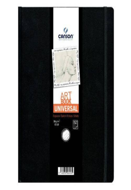 Artbook Universal A5 96g 14x21,6 112fls 60006456 Canson