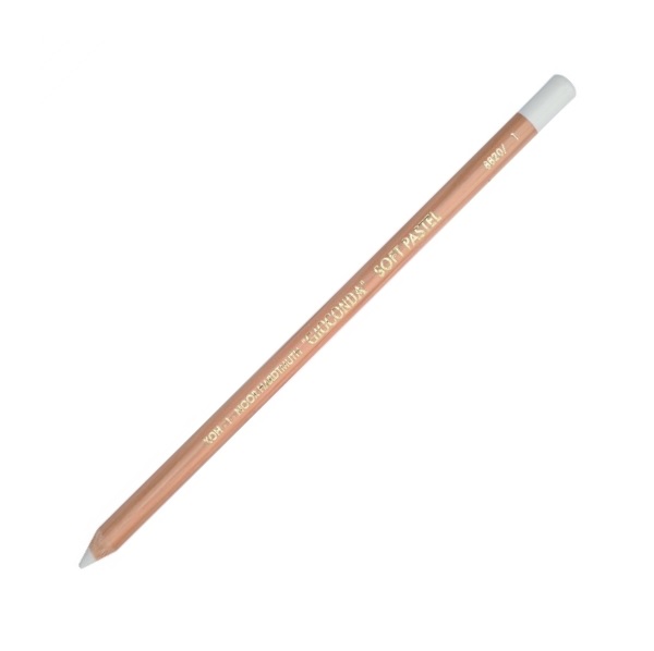 Koh I Noor Matita Gioconda White Chalk 8801 – Gesso Puro In Legno, 1 Pezzo