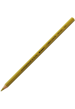 Lapis de Cor Aquarelavel Supracolor 025 Green Ochre Caran D'ache