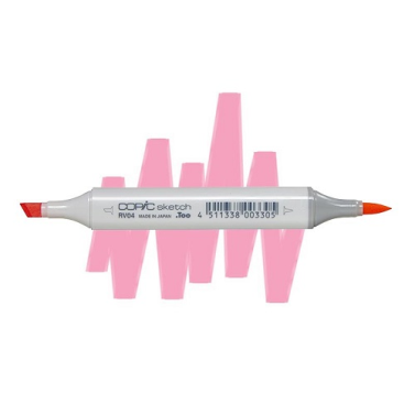 Marcador Sketch Copic Rv04 Shock Pink