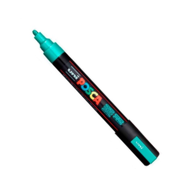 Caneta Posca Pc-5m Verde Esmeralda Uniball