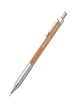 Lapiseira 0,3mm Graph Pg620 Marrom Pentel