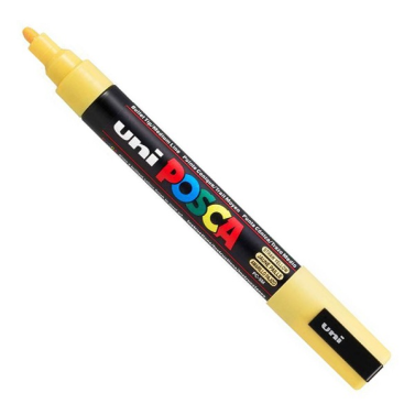 Caneta Posca PC-5M Amarelo Palha Uniball