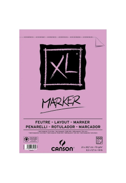 Bloco Xl Marker 70g A4 100fls 60297236 Canson