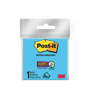 Post-It 654 76x76 45fls Azul 3M