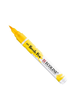 Caneta Pincel Aquarela 201 Ligh Yellow Ecoline