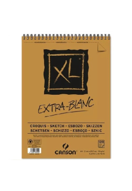 Bloco Xl Croqui Extra Blanc A4 90g 120fls 60787500 Cancon
