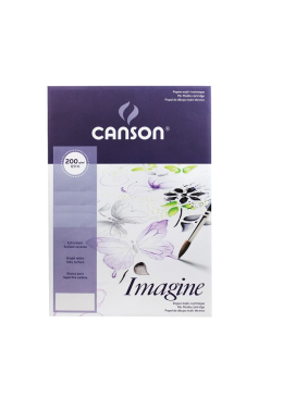Bloco Desenho 200g A4+ Imagine Pochete 10fls 60056373