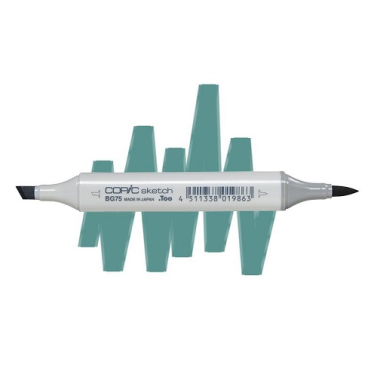 Marcador Sketch Copic Bg75 Abyss Green