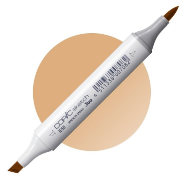 Marcador Sketch Copic E55 Light Camel