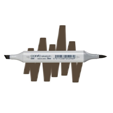 Marcador Sketch Copic E89 Pecan