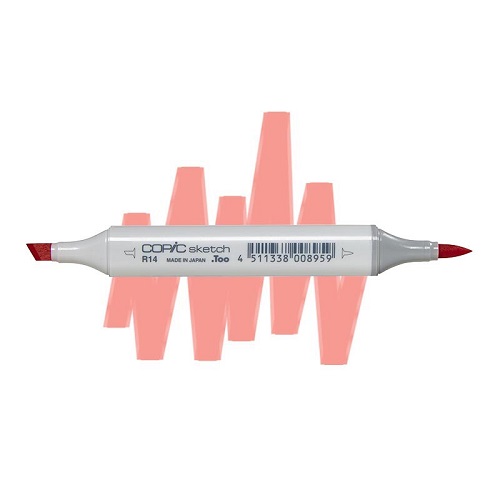 Marcador Sketch Copic R14 Light Rouse