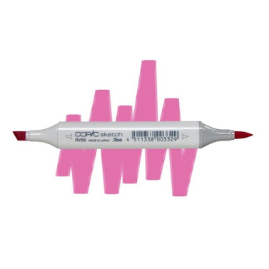 Marcador Sketch Copic RV09 Fuchsia