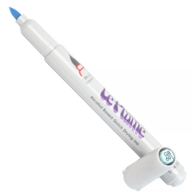 Marcador Artistico Le Plume Azul Saxe Gb691