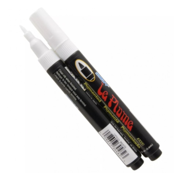 Marcador Artistico Le Plume Branco Op920