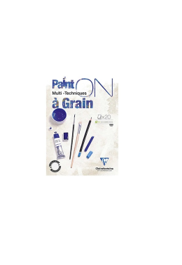 Bloco Paint On 250g A5 20fls 975048 Clairefontaine
