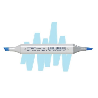 Marcador Sketch Copic B02 Robins Egg Blue