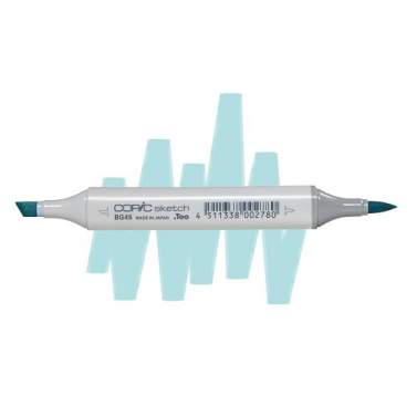 Marcador Sketch Copic Bg45 Nile Blue
