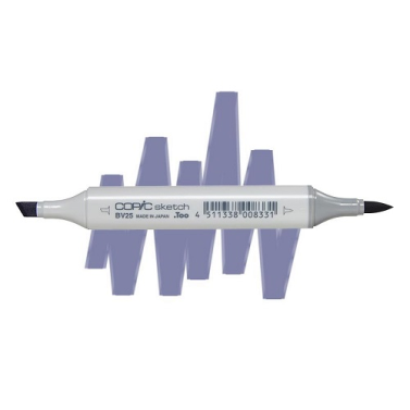 Marcador Sketch Copic Bv25 Grayish Violet