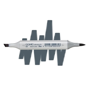 Marcador Sketch Copic C8 Cool Gray 8