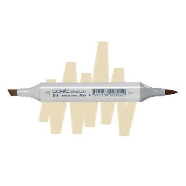Marcador Sketch Copic E43 Dull Ivory