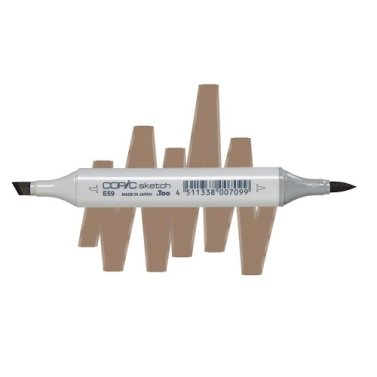 Marcador Sketch Copic E59 Walnut