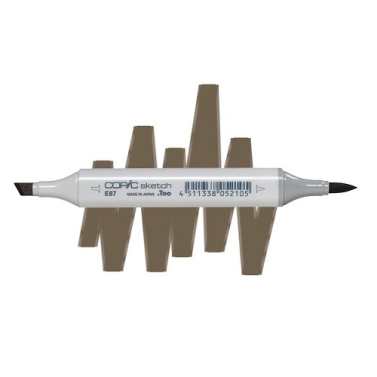 Marcador Sketch Copic E87 Fig